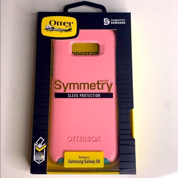 Otter Box Symmetry Series Samsung Galaxy S8 Case pink - Picture 1 of 7